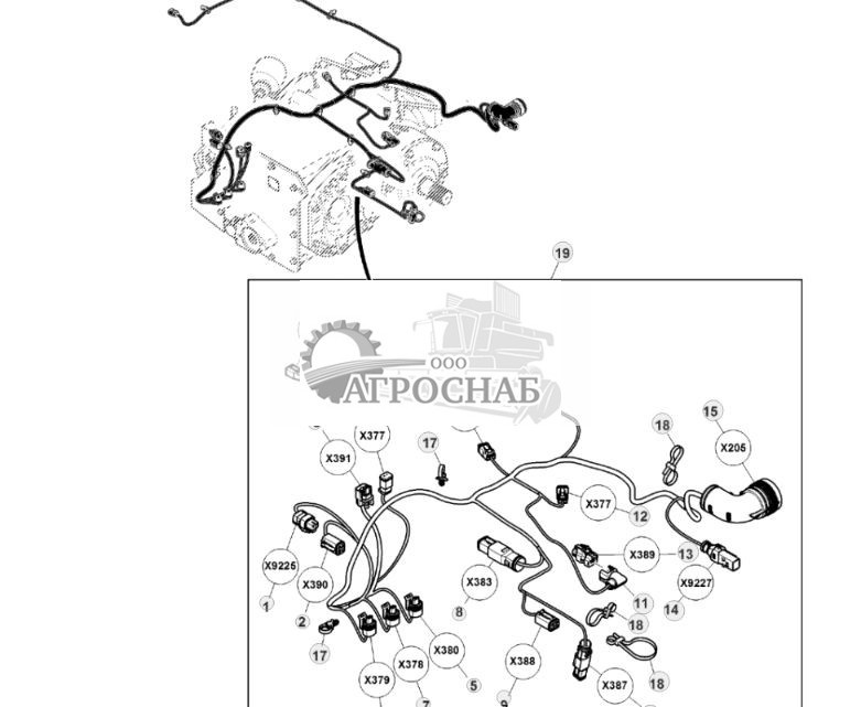 Жгут проводов трансмиссии, ProDrive™ - ST822733 243.jpg
